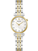 Bulova 98P202 Regatta diamanten horloge (11) dames 24 mm 3ATM