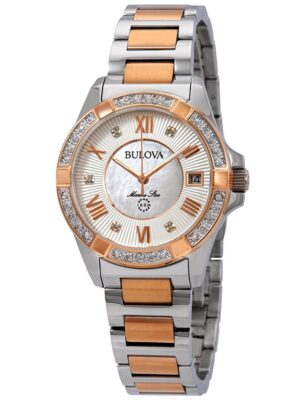 Bulova 98R234 Marine Star dames 32 mm 10ATM