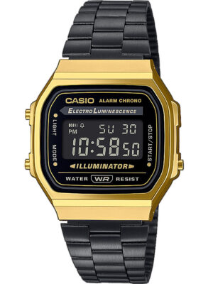 Casio A168WEGB-1BEF Vintage iconische 36 mm
