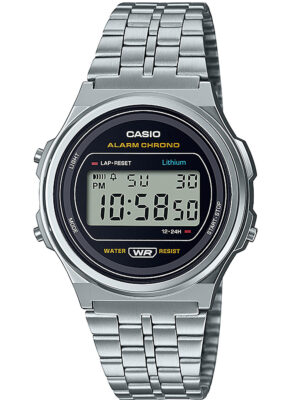 Casio A171WE-1AEF Vintage rond 36 mm