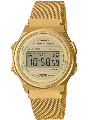 Casio A171WEMG-9AEF Vintage rond 37 mm