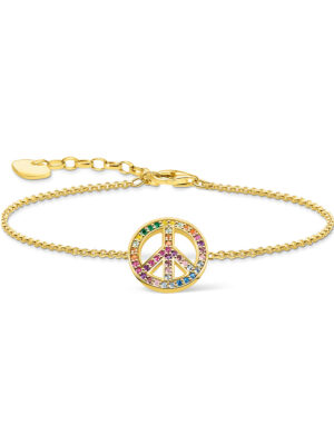 Thomas Sabo A2071-996-7 Peace Rainbow-armband dames