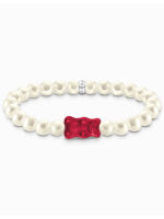Thomas Sabo A2154-017-10-L15 Goudbears Parelarmband rood 15 cm