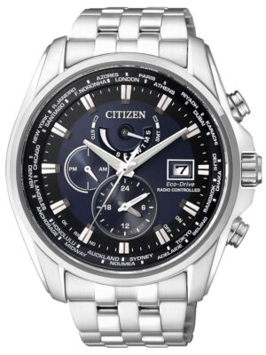 Citizen AT9030-55L Eco-Drive heren radiogestuurd horloge saffierglas 20ATM 44 mm