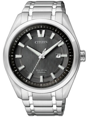 Citizen AW1240-57E Eco-Drive Super Titanium Heren 42 mm 10 ATM