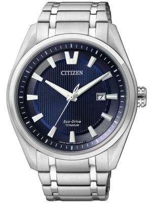 Citizen AW1240-57L Eco-Drive Super Titanium Heren 42 mm 10 ATM