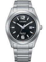 Citizen AW1641-81E Eco-Drive titanium herenhorloge 41 mm 5ATM