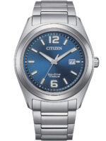 Citizen AW1641-81L Eco-Drive titanium herenhorloge 41 mm 5ATM
