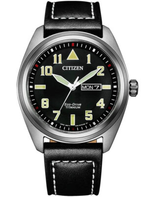 Citizen BM8560-29E Super-Titanium Eco-Drive herenhorloge 42 mm 10ATM