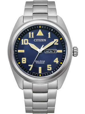 Citizen BM8560-88LE Eco-Drive Super-Titanium heren 42 mm 10ATM