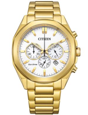 Citizen CA4592-85A herenhorloge Eco-Drive chronograaf 41 mm 10ATM
