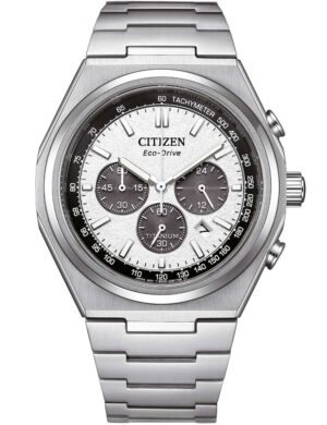 Citizen CA4610-85A Herenhorloge Eco-Drive Super Titanium Chronograaf 43 mm 10ATM