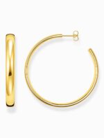 Thomas Sabo CR641-413-39 Vergulde oorringen Chunky 50 mm