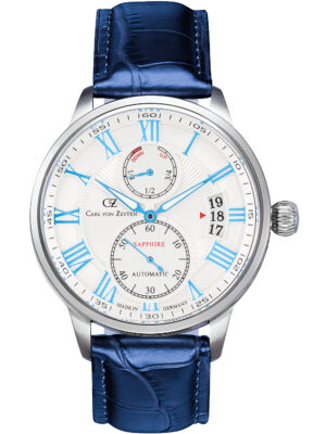 Carl von Zeyten CVZ0082WHS Münstertal automatisch herenhorloge 46 mm 10ATM