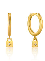 ANIA HAIE Creolen Lock & Key E032-01G