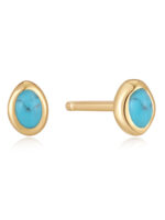 ANIA HAIE Oorstekers Turkoois Golf E044-01G