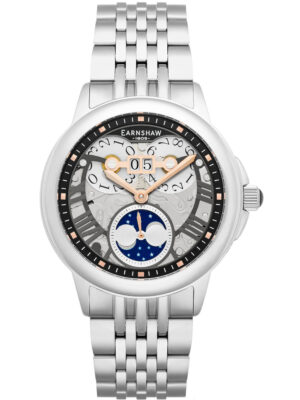 Thomas Earnshaw ES-8245-33 Alfred Waterhouse Grand Datum Maanfase 42 mm