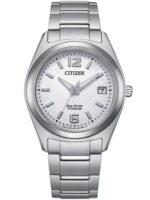 Citizen FE6151-82A Eco-Drive titanium dameshorloge 34 mm 5ATM
