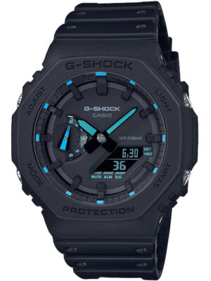 Casio GA-2100-1A2ER G-Shock heren 45 mm 20ATM