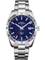 Rotary GB05176/05 Henley GMT heren 40 mm 10ATM
