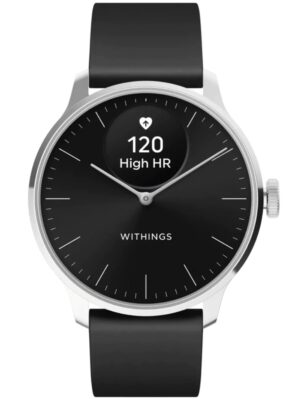 Withings HWA11-model 5-All-Int ScanWatch Lichtzwart 37 mm 5ATM