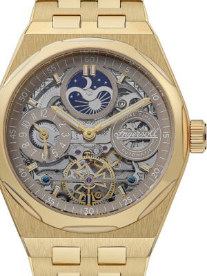 Ingersoll I12902 Het Broadway Dual Time automatisch herenhorloge 43 mm 5ATM