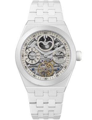 Ingersoll I15103 Het Broadway keramische dual-time automatisch herenhorloge 43 mm 5ATM
