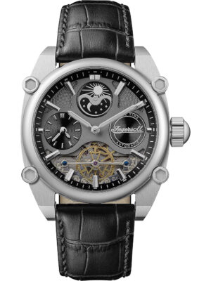 Ingersoll I15402 herenhorloge Varsity dubbele tijd automatisch 45 mm 5ATM