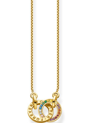 Thomas Sabo KE1488-996-7 Together Rainbow damesketting, verstelbaar