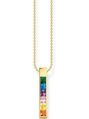Thomas Sabo KE2113-971-7 Stone Rainbow damesketting, verstelbaar