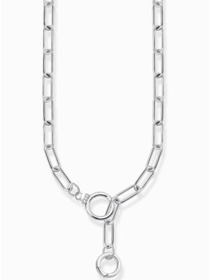 Thomas Sabo KE2192-051-14 Dames schakelketting met twee ringsluitingen, verstelbaar