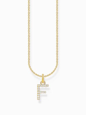 Thomas Sabo KE2245-414-14-L45V Vergulde ketting letter F