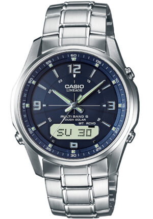 CASIO LCW-M100DSE-2AER Radiogestuurd zonne-energie 40 mm 5 ATM