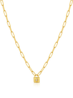 ANIA HAIE N032-01G Underlock & Key damesketting, verstelbaar