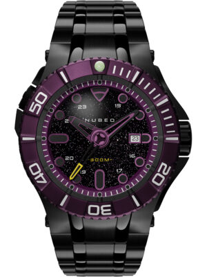 Nubeo NB-6054-22 herenhorloge Manta automatisch 54 mm 30ATM