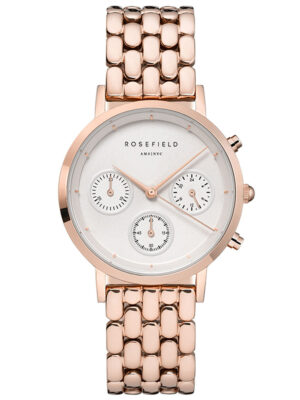 Rosefield NWG-N91 De Gabby chronograaf dames 33 mm 3ATM