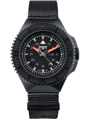 Traser H3 109854 P69 Zwart-stealth zwart 46 mm 20ATM
