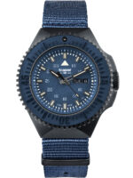 Traser H3 109856 P69 Zwart-Stealth Blauw 46mm 20ATM