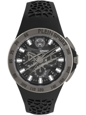 Plein Sport PSABA0123 Thunderstorm chronograaf herenhorloge 43 mm 5ATM