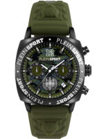Plein Sport PSGBA0223 Wildcat chronograaf herenhorloge 40 mm 5ATM