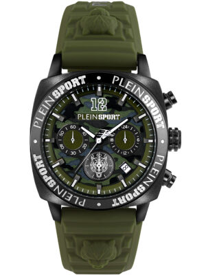 Plein Sport PSGBA0223 Wildcat chronograaf herenhorloge 40 mm 5ATM
