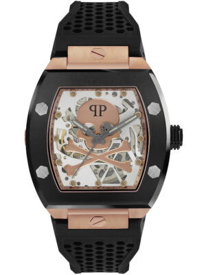 Philipp Plein PWBAA0121 De $keleton automatische 44 mm 5ATM