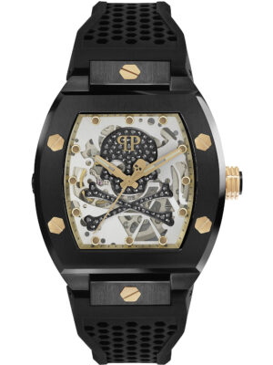 Philipp Plein PWBAA0521 De $keleton automatische 44 mm 5ATM