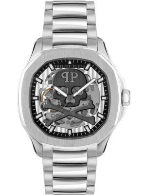 Philipp Plein PWRAA0223 Hoogconisch automatisch herenhorloge 42 mm 5ATM