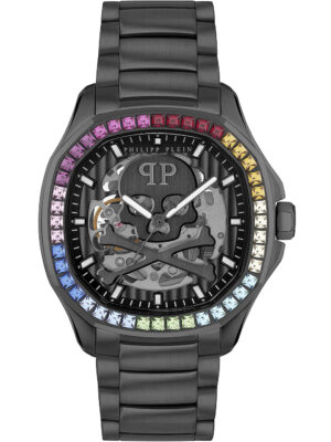 Philipp Plein PWRAA0823 Hoogconisch automatisch herenhorloge 42 mm 5ATM