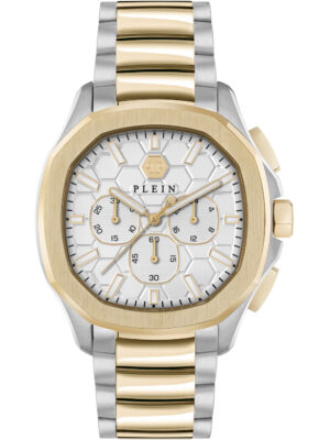 Philipp Plein PWSAA0423 hoogconische chronograaf herenhorloge 44 mm 5ATM