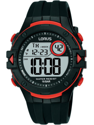 Lorus R2323PX9 digitaal herenhorloge 40 mm 10ATM