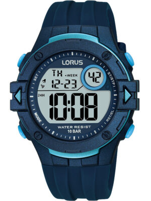 Lorus R2325PX9 digitaal herenhorloge 40 mm 10ATM