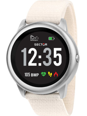 Sector R3251545502 S-01 Slim unisex horloge 46 mm