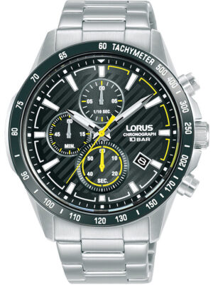 Lorus RM397HX9 sport chronograaf herenhorloge 44 mm 10ATM